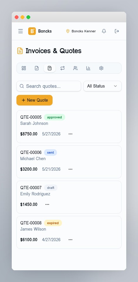 Quotes & Estimates